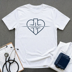 Cross EKG Heart